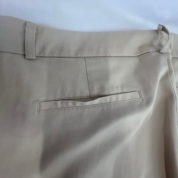 Dockers Size 12 Medium Beige Metro Pant women's 35 x 31 jeans britches - Picture 11 of 12